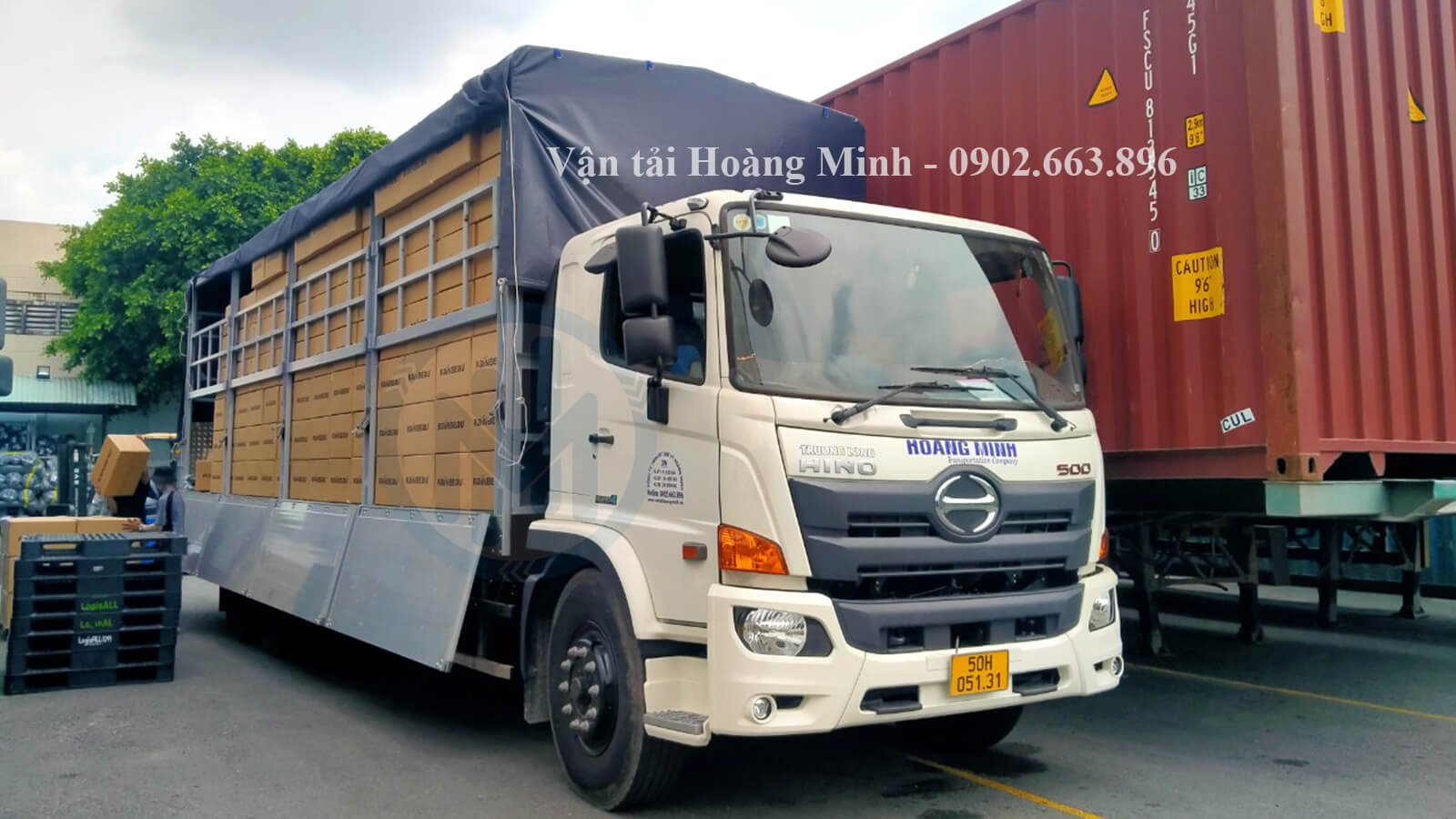 Lợi ích nhận được khi lựa chọn thuê xe tải chở hàng tại Vận tải Hoàng Minh