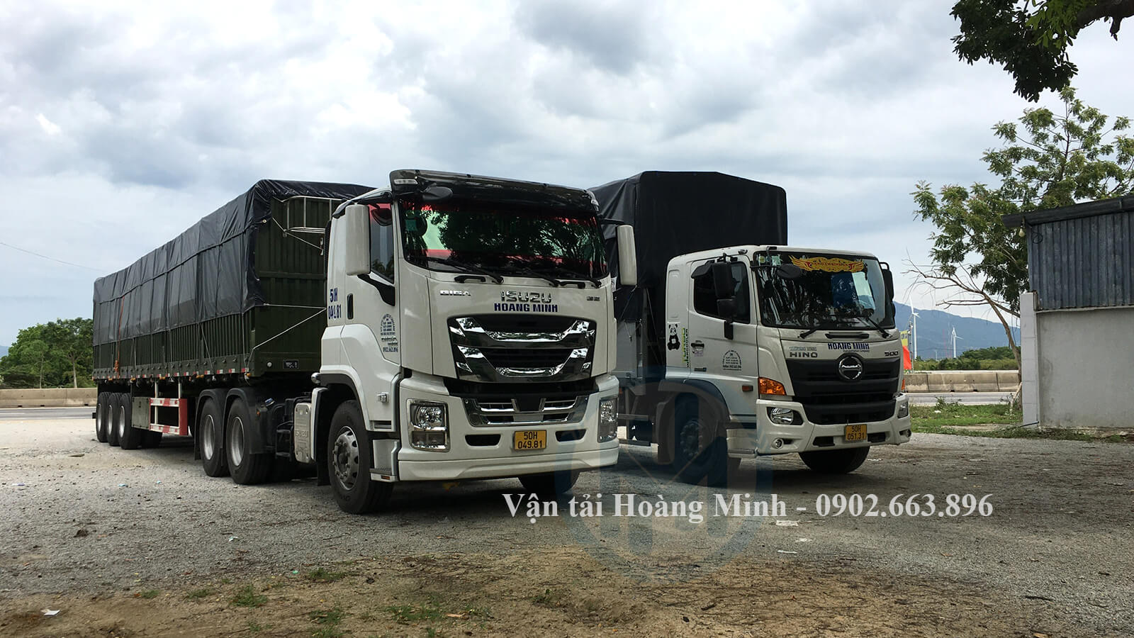 Vận tải Hoàng Minh có cho thuê xe tải chở hàng Quận 4 theo tháng không