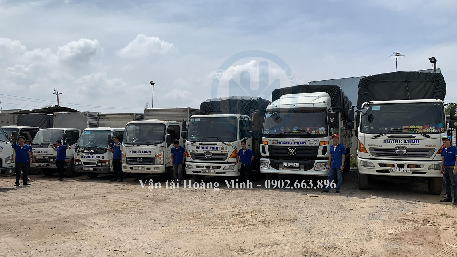 Vận tải Hoàng Minh có cho thuê xe tải chở hàng đi các tỉnh trên toàn quốc